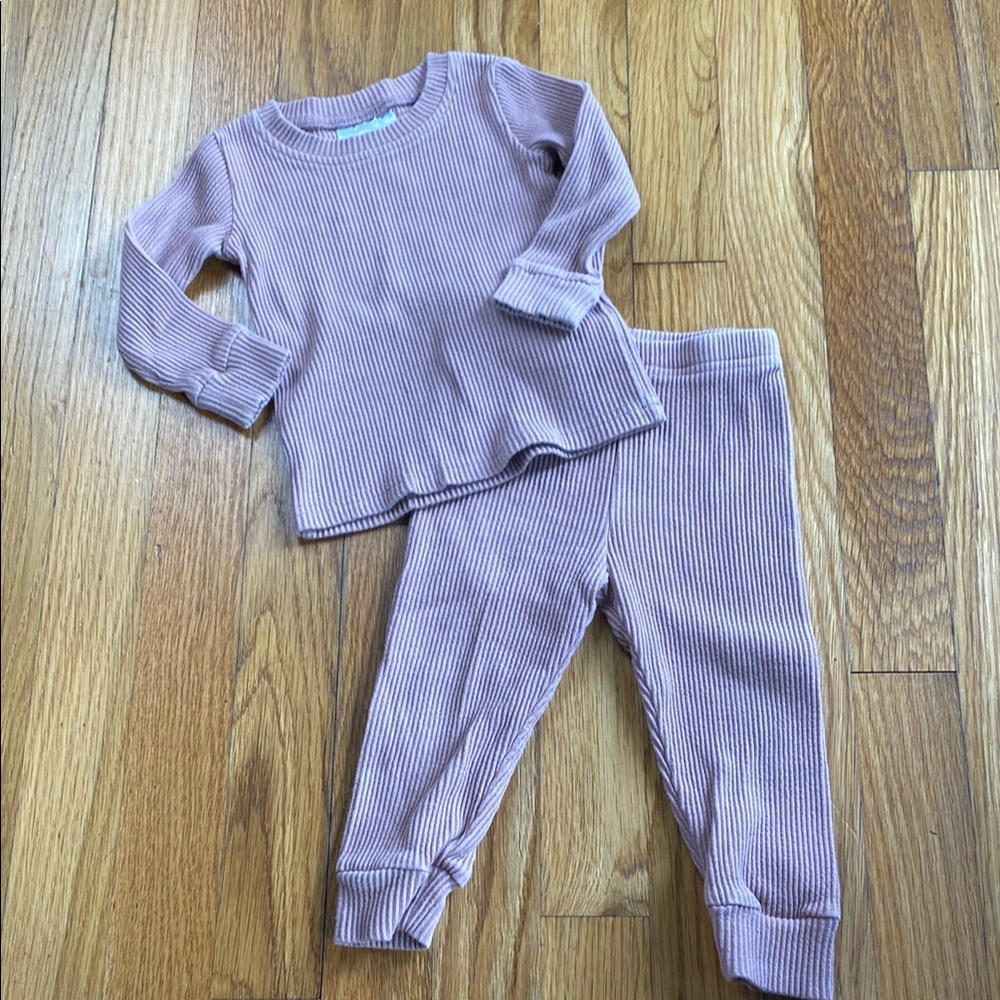 Mebie Baby Ribbed 2 Piece